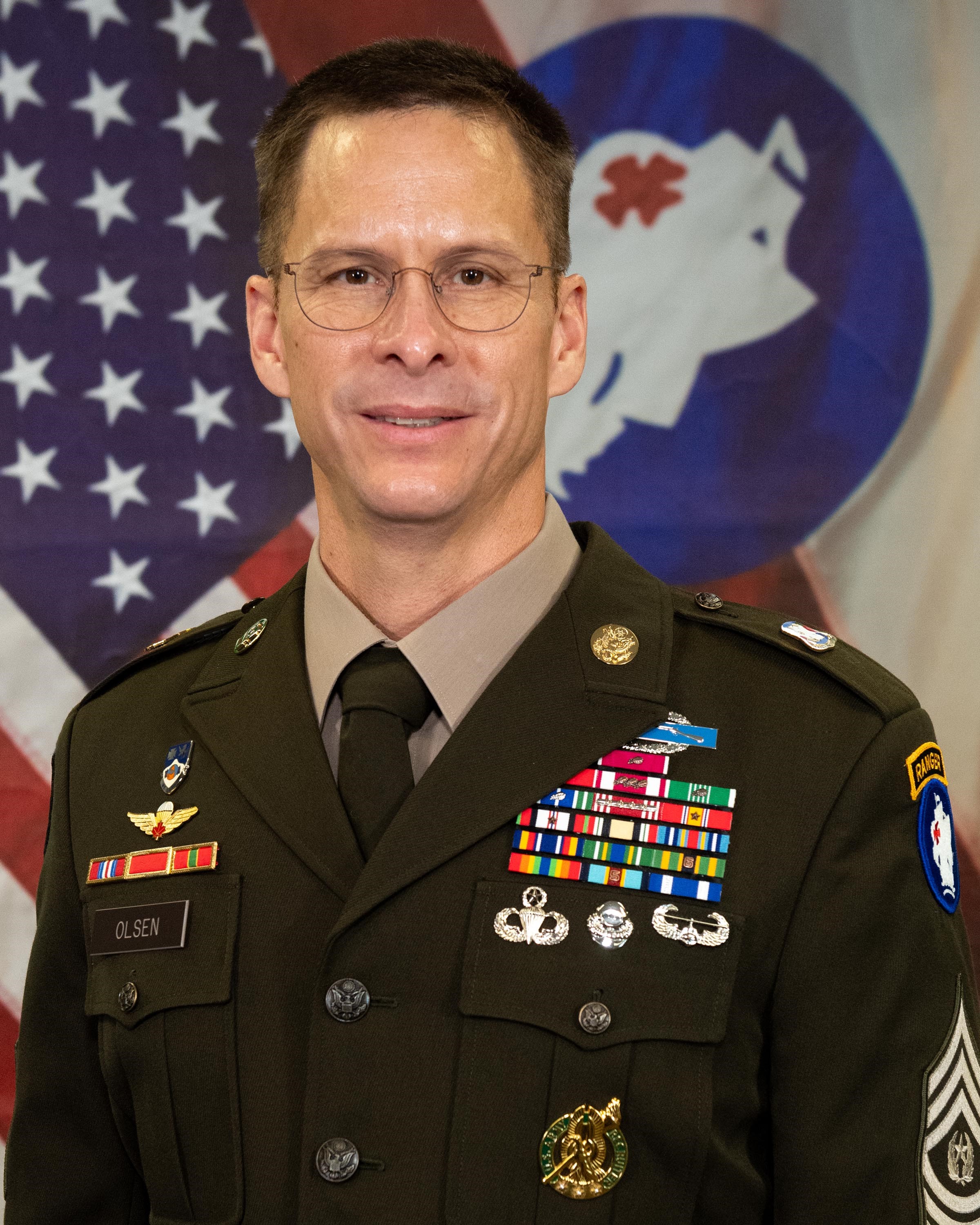 Command Sgt. Maj. Eric B. Olsen